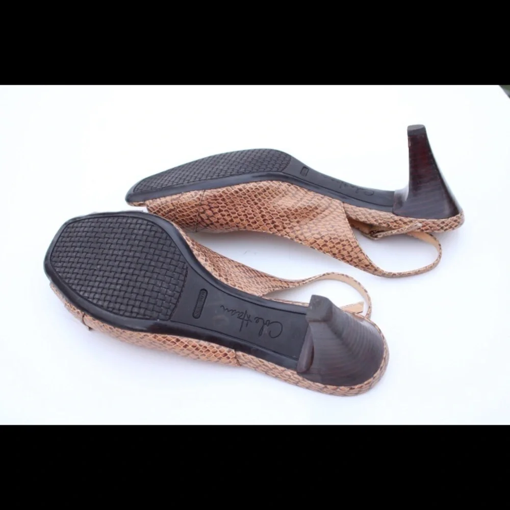 Cole Haan sling back pumps